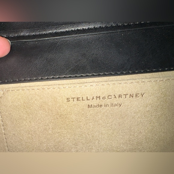 New Stella McCartney Star Black Velvet Crossbody Bag - Picture 11 of 11